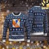 8th Infantry Regiment For Christmas Gifts 3D Printed Ugly Christmas Sweater SEN0488