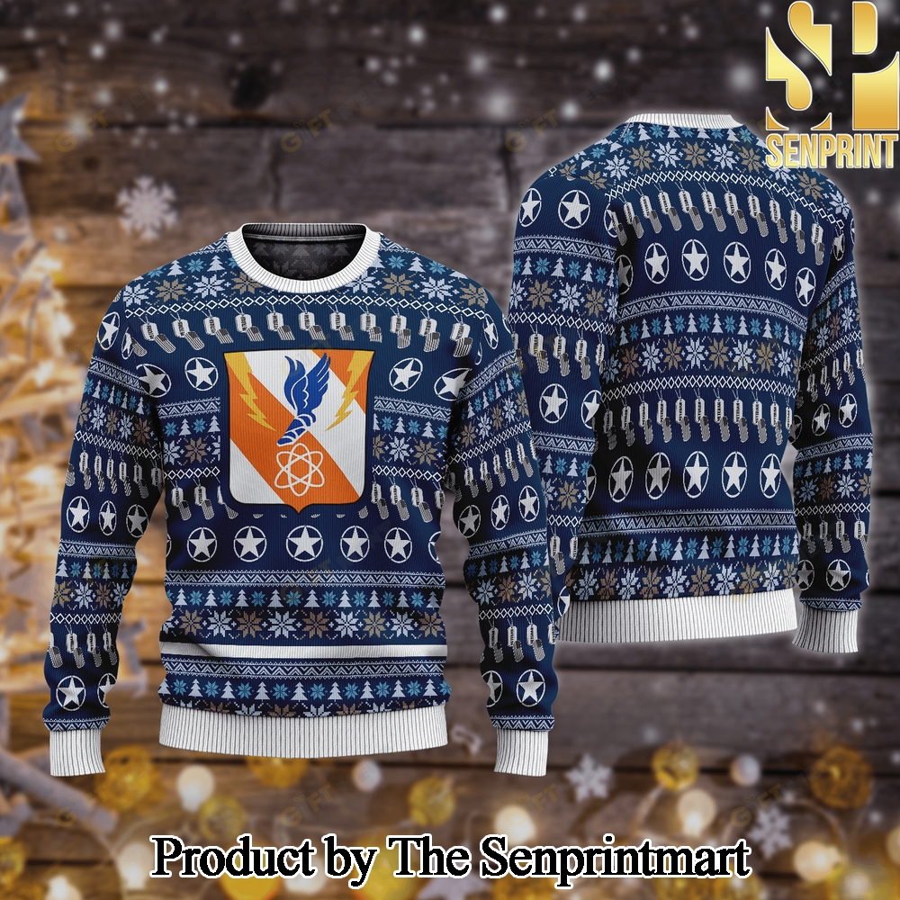 8th Signal Battalion Ugly Wool Sweater SEN0502