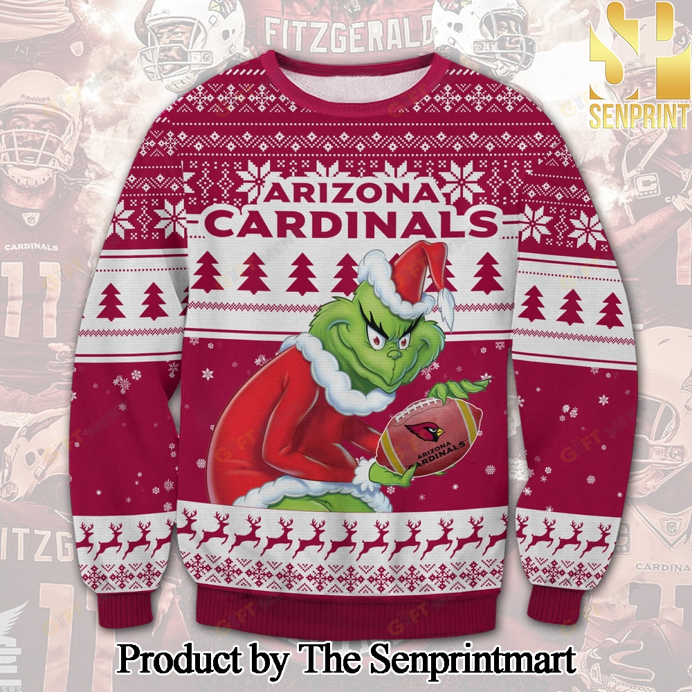 Arizona Cardinals Grinch Ugly Christmas Sweater SEN0744