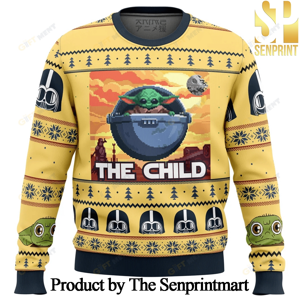 Baby Yoda the Child Mandalorion Star Wars Gift Ideas Sweater SEN0196