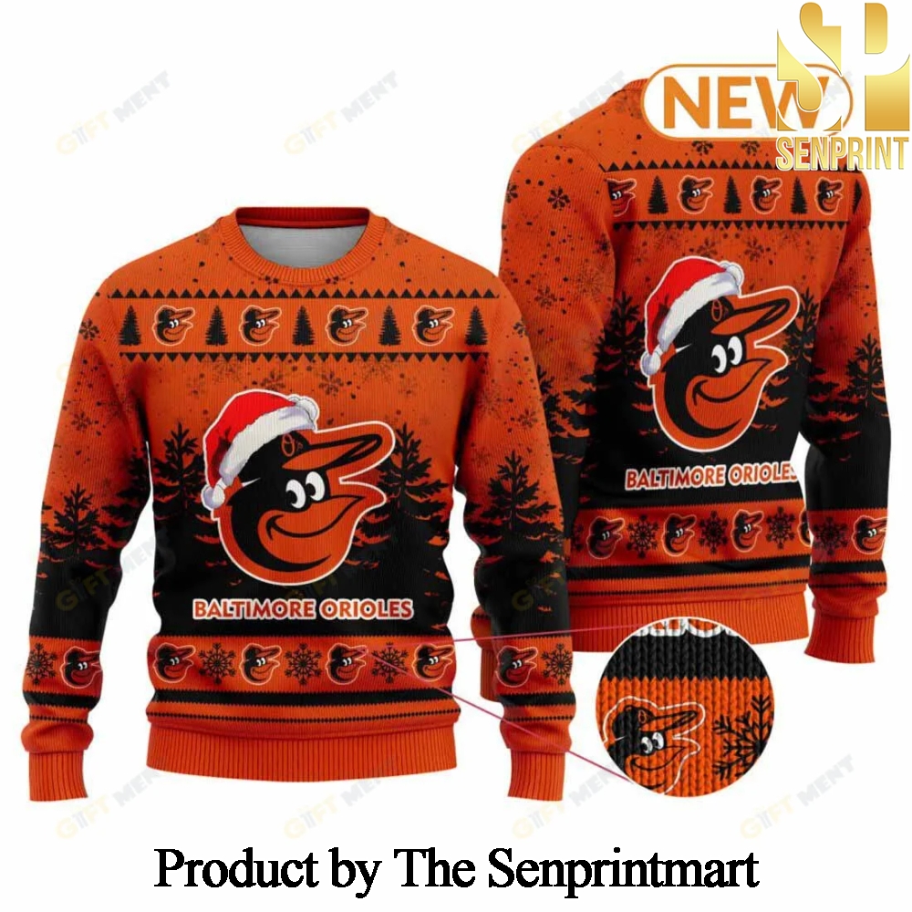 Baltimore Orioles MLB 2024 Ugly Christmas Wool Knitted Sweater SEN0115