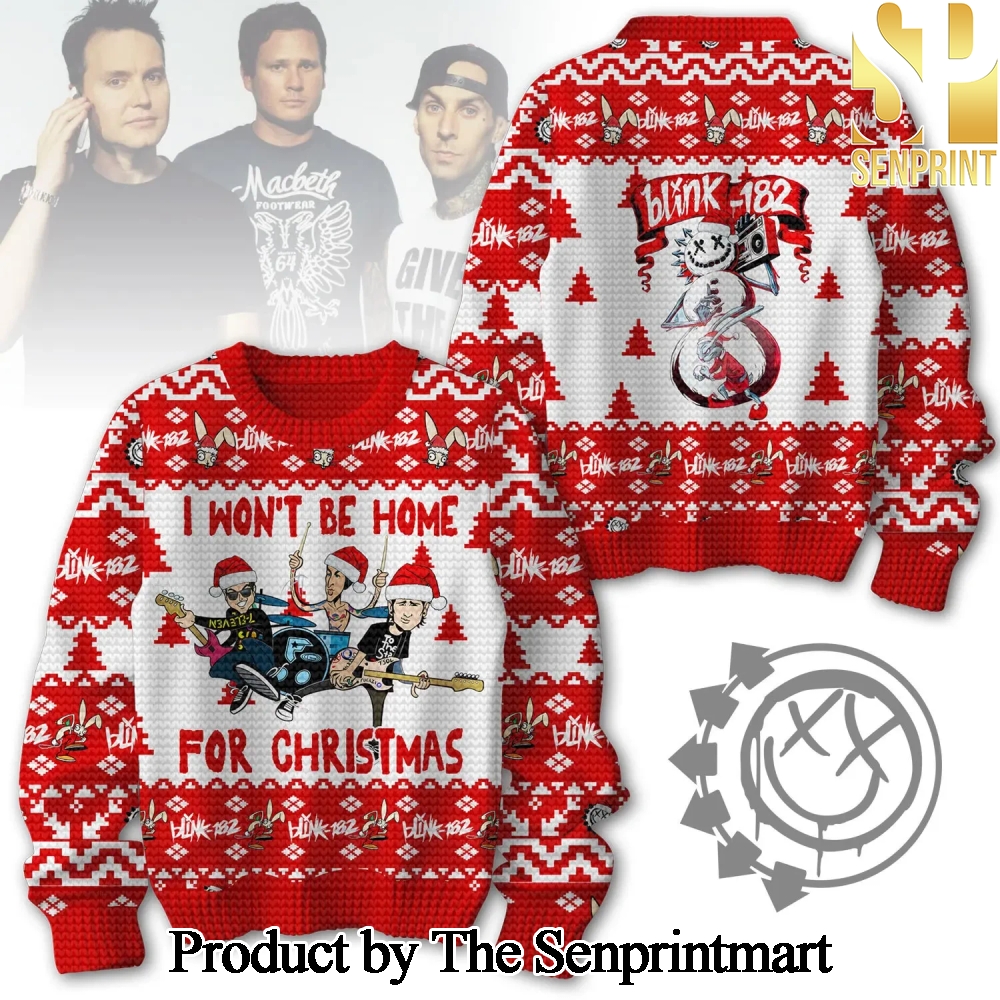 Blink-182 Ugly Christmas Sweater SEN0114