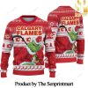 Calgary Wranglers Grinch For Christmas Gifts Ugly Xmas Wool Knitted Sweater SEN0716