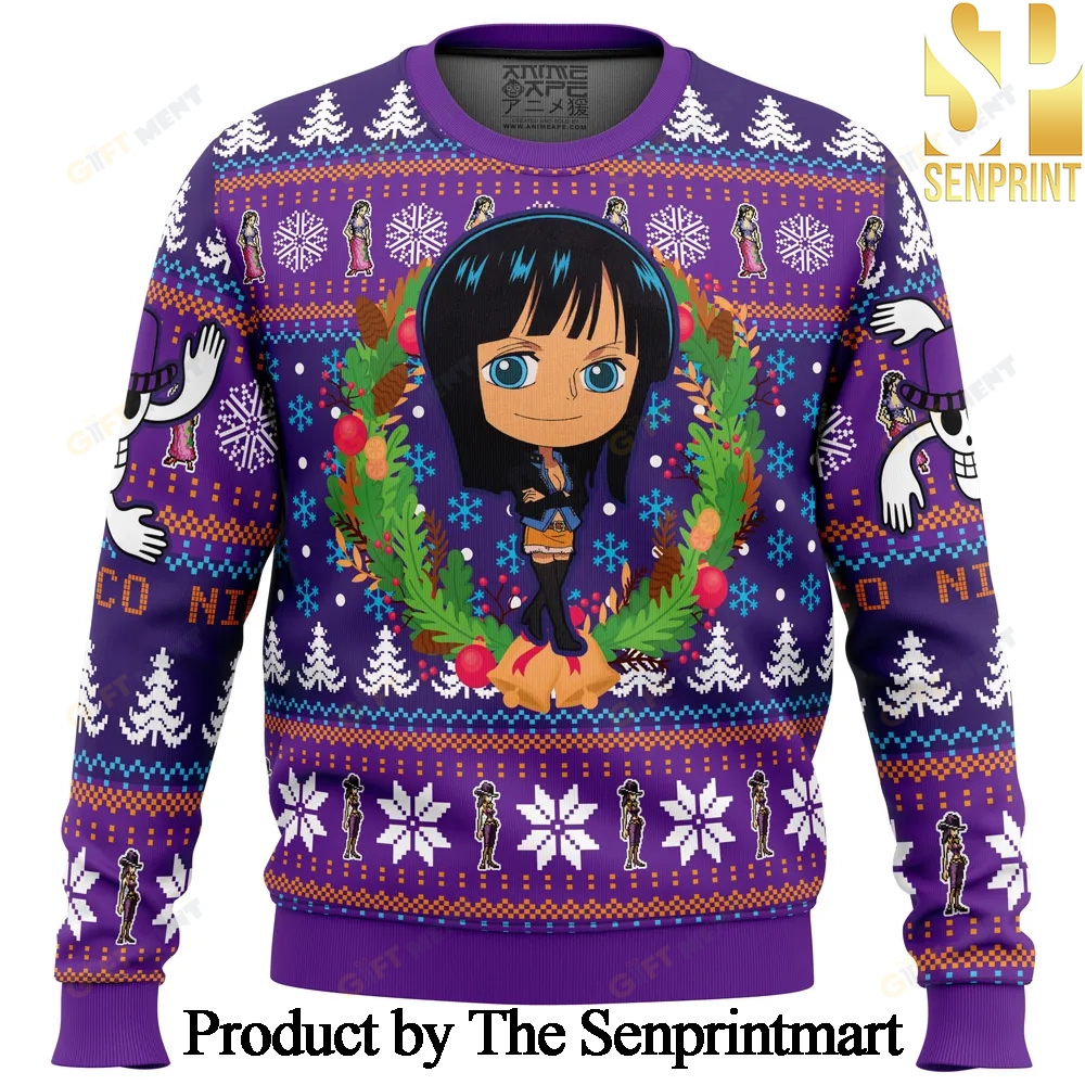 Christmas Nico One Piece Knitting Pattern Ugly Christmas Sweater SEN0225