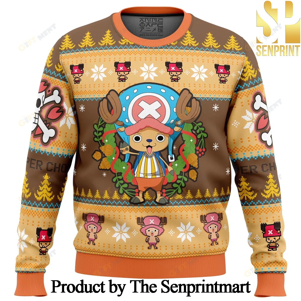 Christmas Tony Chopper One Piece Gift Ideas Sweater SEN0238