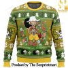 Christmas Zoro One Piece For Christmas Gifts Christmas Ugly Wool Knitted Sweater SEN0235