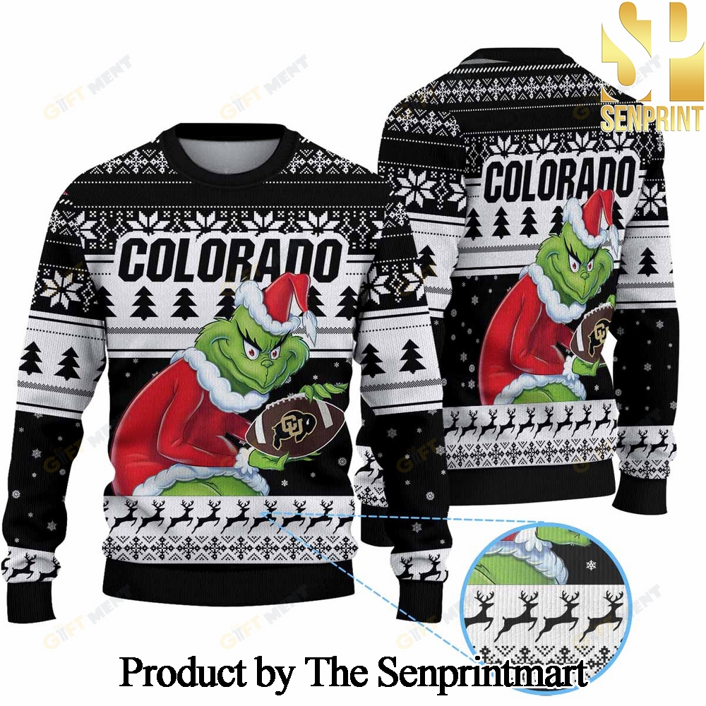 Colorado Buffaloes Football Ugly Christmas Holiday Sweater SEN0180