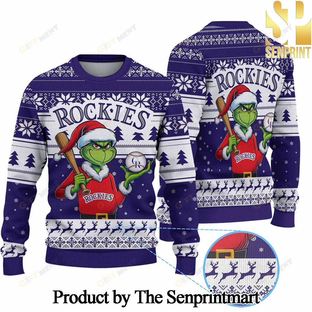 Colorado Rockies MLB For Christmas Gifts Ugly Christmas Holiday Sweater SEN0297