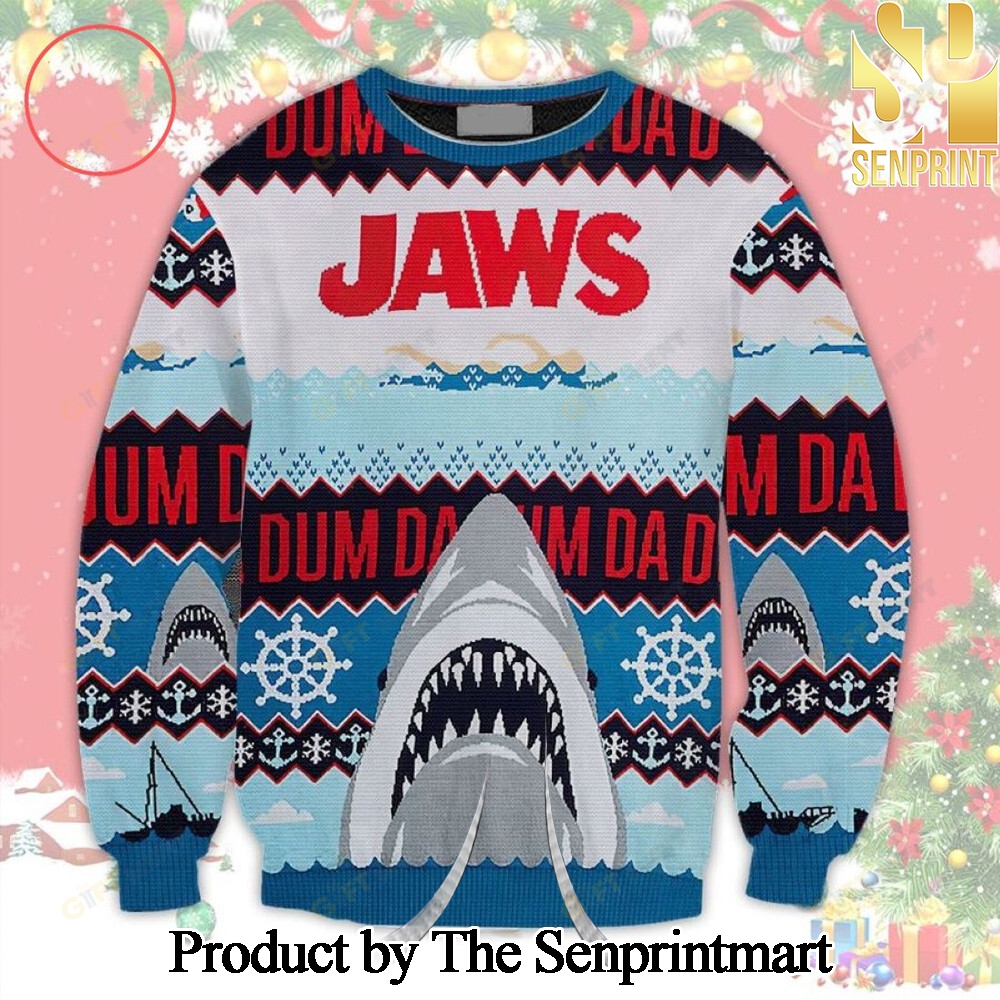 Da Dum Jaws Woolen Christmas Sweater SEN0419