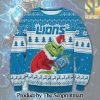 Dallas Cowboys Grinch Knitting Pattern Ugly Christmas Holiday Sweater SEN0751