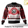 Edmonton Oilers Knitting Pattern 3D Print Ugly Sweater SEN0575