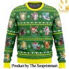 Eevee Christmas Pokemon Knitting Pattern 3D Print Ugly Sweater SEN0260