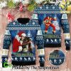 Elvis Presley 3D Knitting Pattern Ugly Christmas Holiday Sweater SEN0184