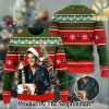 Elvis Presley 3D Knitting Pattern Ugly Christmas Holiday Sweater SEN0184