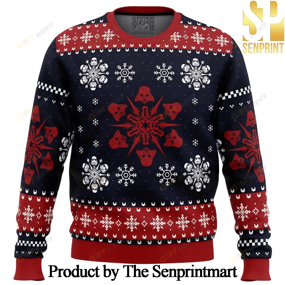 Empire Snowflakes Star Wars Ugly Christmas Sweater SEN0198