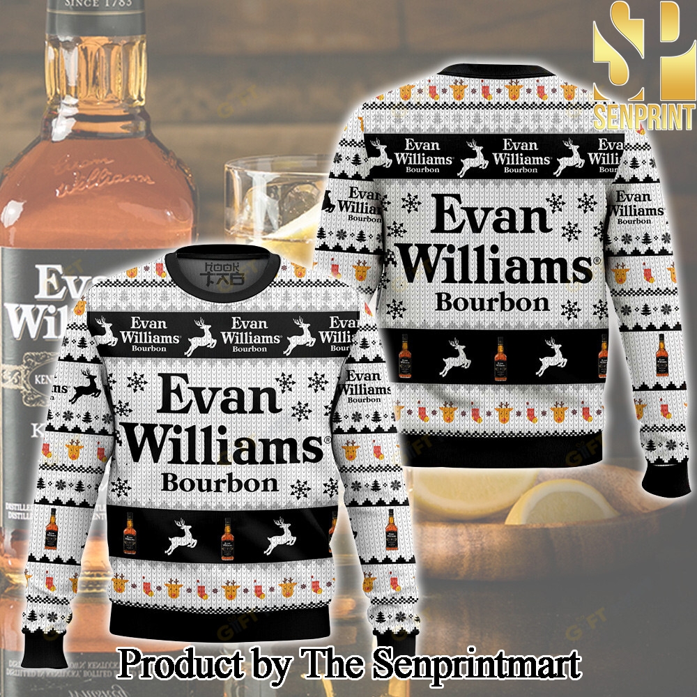 Evan Williams Ugly Christmas Holiday Sweater SEN0390