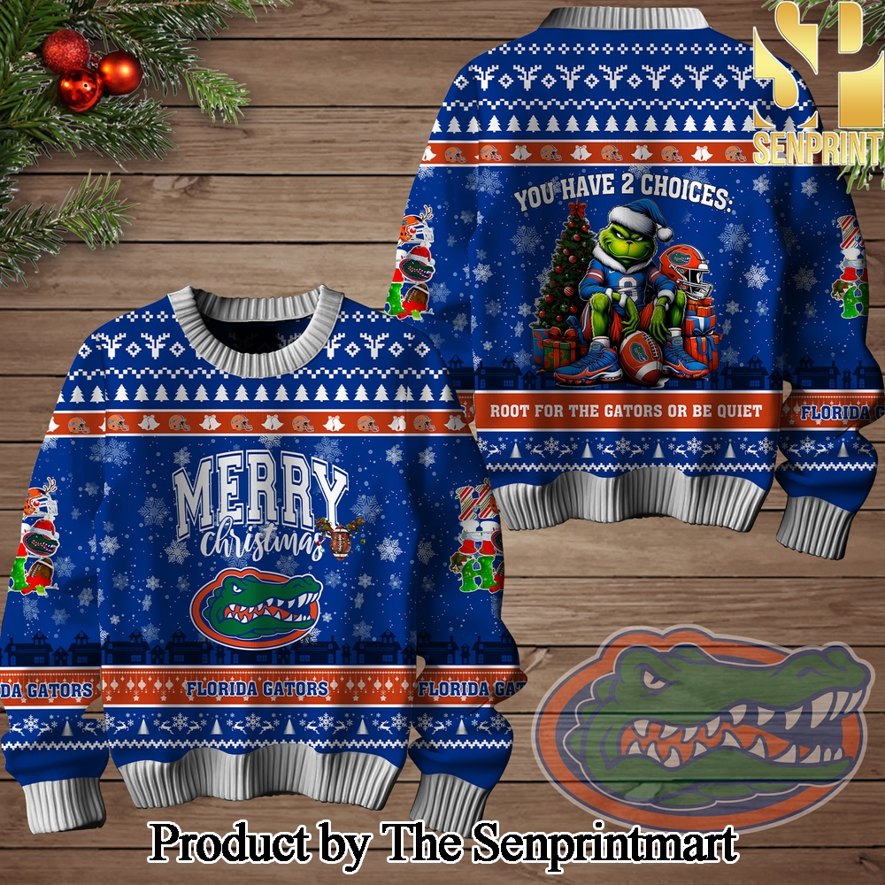 Florida Gators Christmas Ugly Wool Knitted Sweater SEN0160