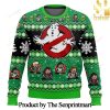 Ghostbusters Bustin X-Mas Ugly Christmas Holiday Sweater SEN0348