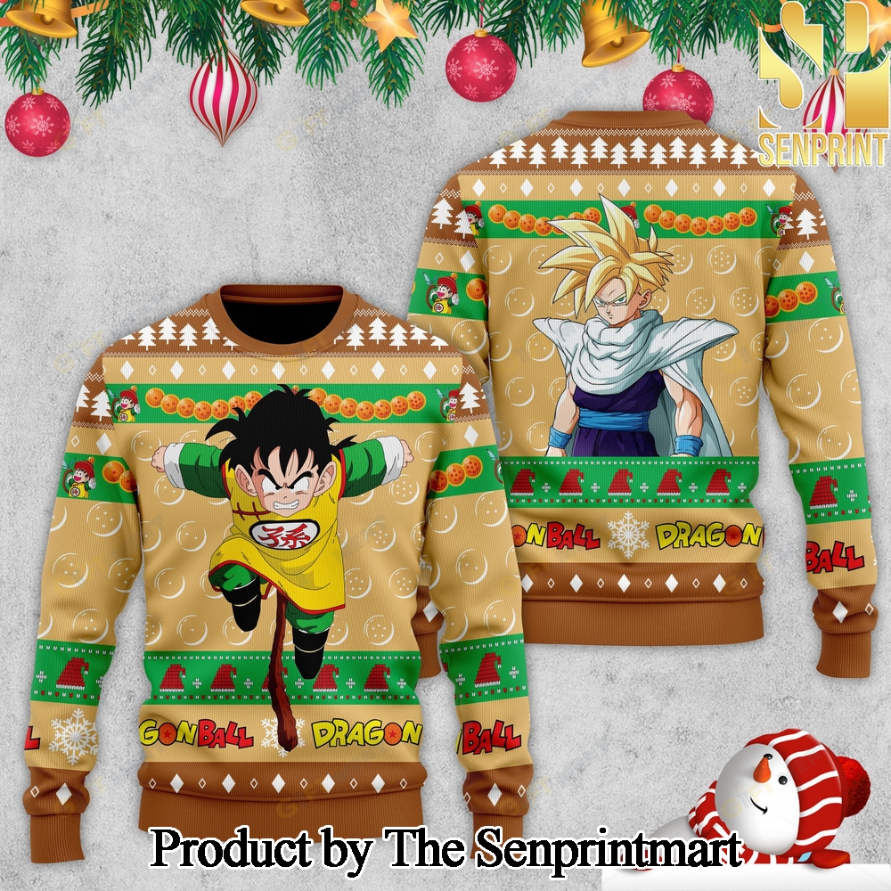 Gohan For Christmas Gifts Ugly Christmas Sweater SEN0357