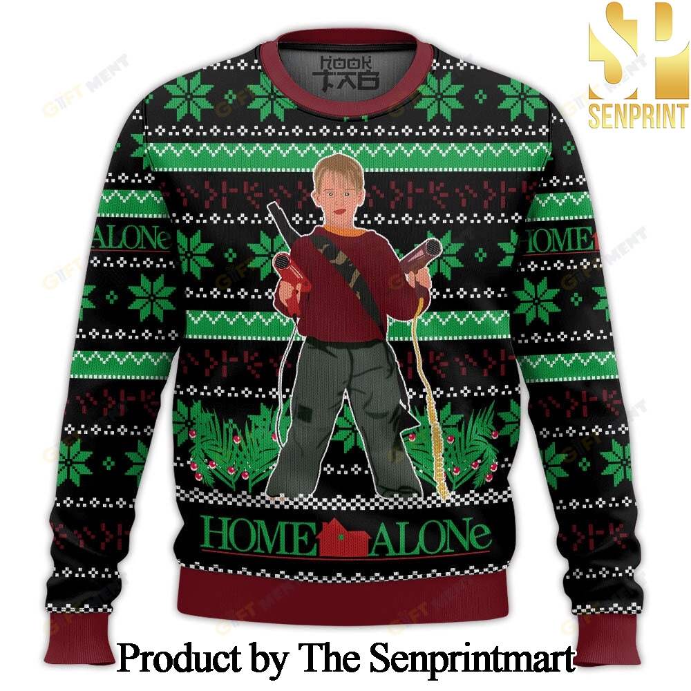 Home Alone For Christmas Gifts 3D Printed Ugly Christmas Sweater SEN0320