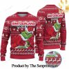 ICE SWEDEN ice Hockey x Grinch Ugly Xmas Wool Knitted Sweater SEN0137