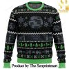 ICE UNITED STATES ice Hockey x Grinch Ugly Christmas Sweater SEN0135