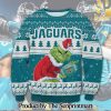 Iowa Wild Grinch Knitting Pattern Ugly Christmas Holiday Sweater SEN0709