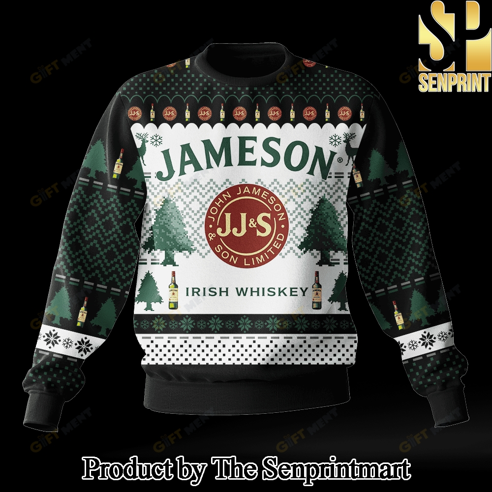 Jameson For Christmas Gifts Ugly Christmas Wool Knitted Sweater SEN0379