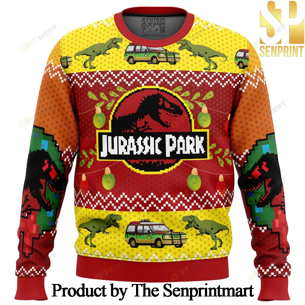 Jurassic Park Ugly Christmas Sweater SEN0324