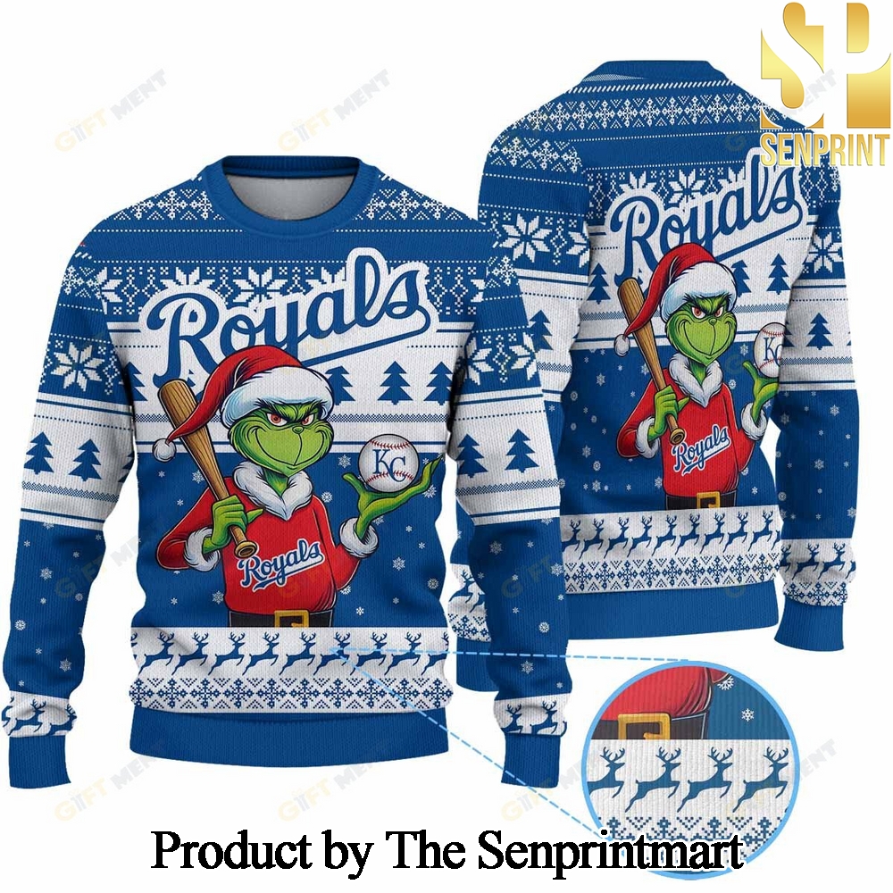 Kansas City Royals MLB Ugly Christmas Holiday Sweater SEN0285