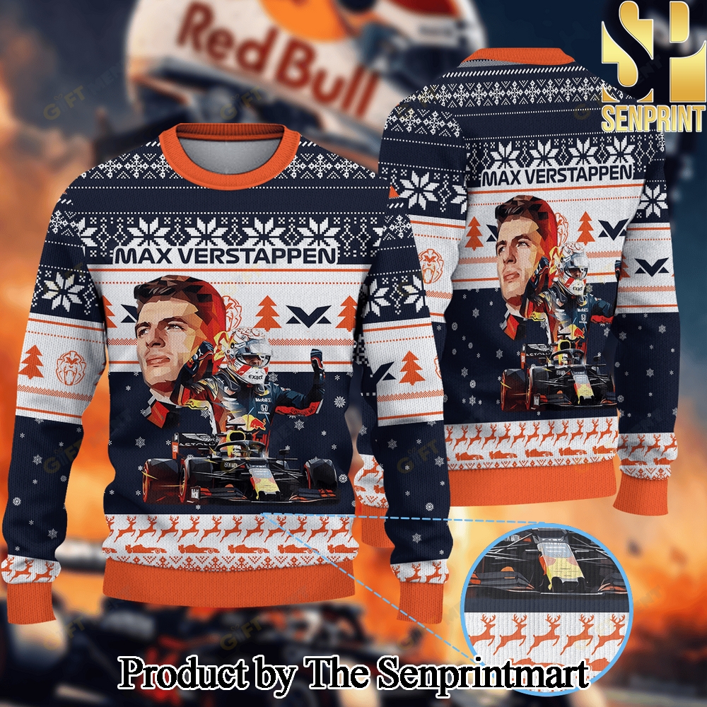 Max Verstappen Woolen Christmas Sweater SEN0125