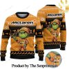 Mercedes AMG Petronas F1 Team x Grinch Ugly Christmas Holiday Sweater SEN0159