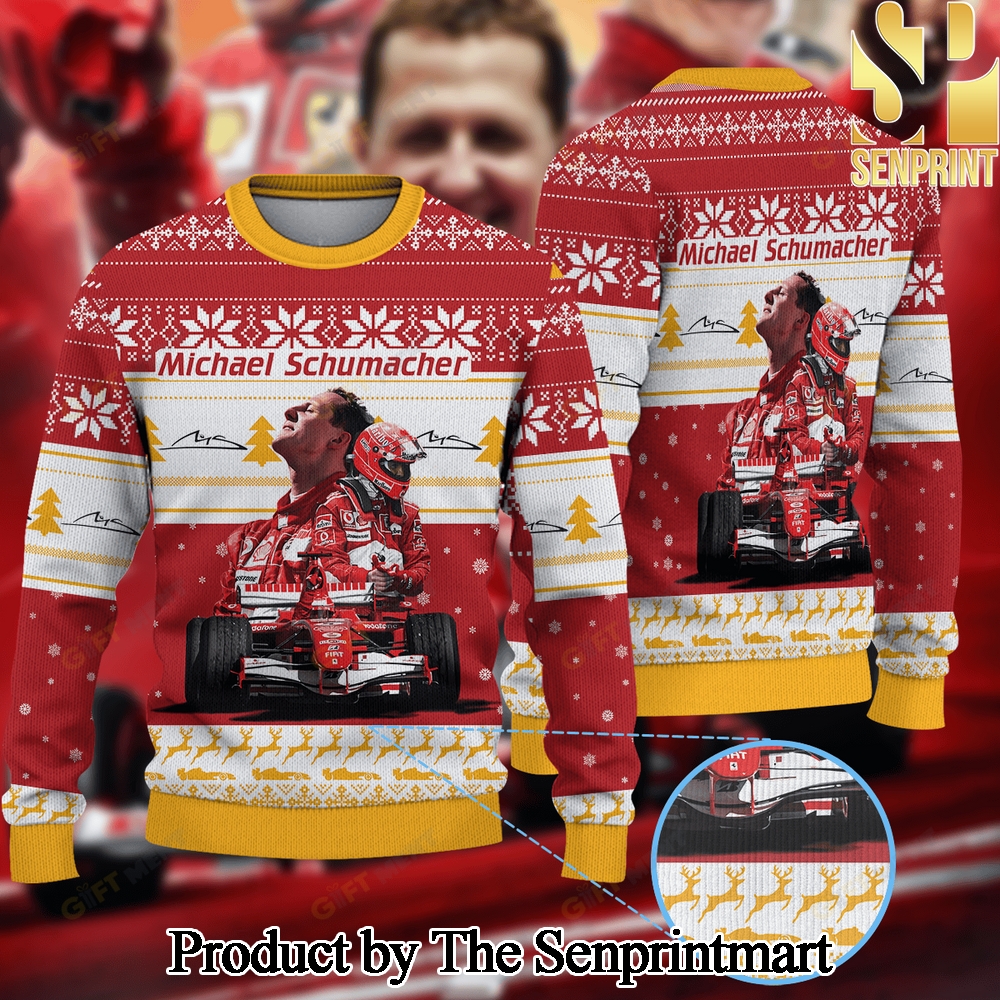 Michael Schumacher Ugly Wool Sweater SEN0124