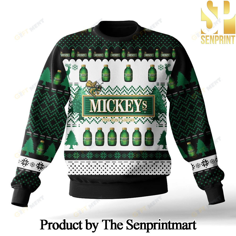 Mickey’s Knitting Pattern Ugly Christmas Holiday Sweater SEN0394