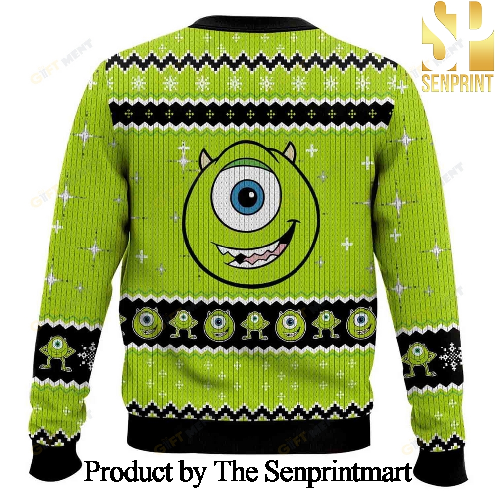 Mike Wazowski MU For Christmas Gifts Ugly Christmas Holiday Sweater SEN0339