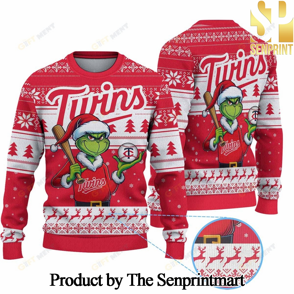 Minnesota Twins MLB Wool Holiday Sweater SEN0291