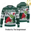 Minnesota Vikings Grinch Knitting Pattern Ugly Christmas Sweater SEN0729