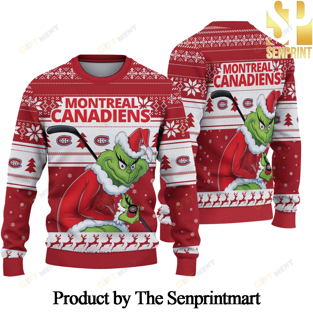 MontrÃ©al Canadiens Ugly Xmas Wool Knitted Sweater SEN0578