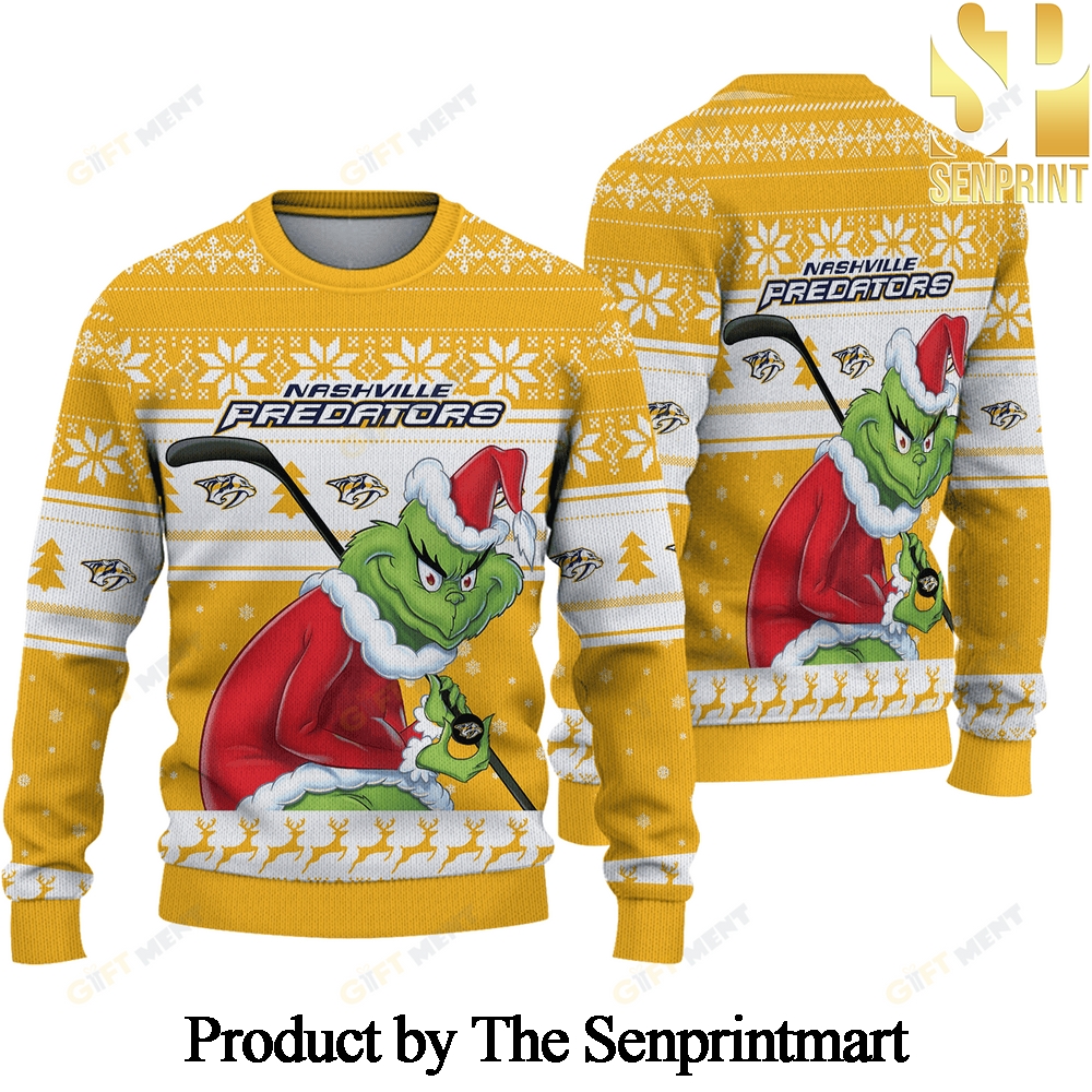 Nashville Predators Ugly Wool Sweater SEN0586