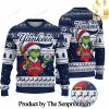 New York Rangers Knitting Pattern Ugly Christmas Holiday Sweater SEN0562