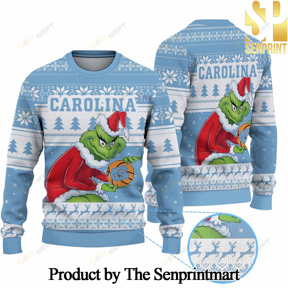 North Carolina Tar Heels Men’s Basketball For Christmas Gifts Knitting Pattern Sweater SEN0174