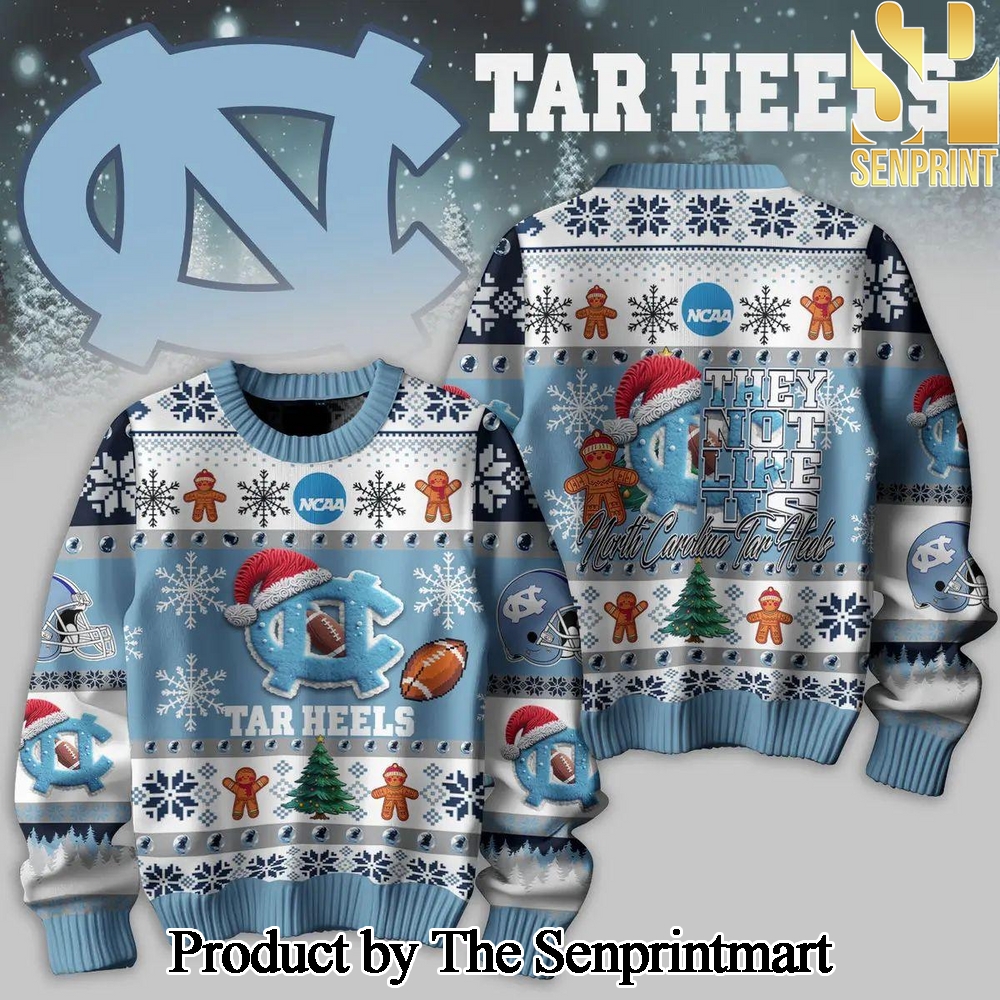 North Carolina Tar Heels Ugly Christmas Sweater SEN0135