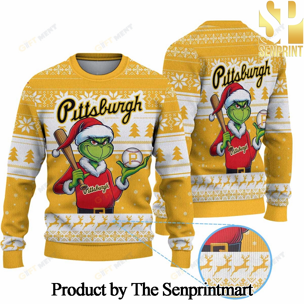 Pittsburgh Pirates MLB Ugly Wool Sweater SEN0292