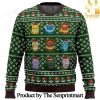 Pokemon Eeveelution Knitting Pattern Ugly Christmas Holiday Sweater SEN0268