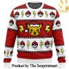 Pokemon Ring of Umbreon Ugly Christmas Wool Knitted Sweater SEN0262