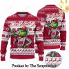 Premium DHL Grinch Ugly Christmas Wool Knitted Sweater SEN0157