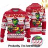 Premium Dale Earnhardt Jr Grinch Knitting Pattern 3D Print Ugly Sweater SEN0134