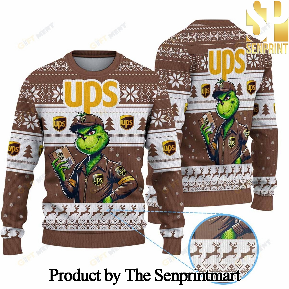 Premium USP Grinch Gift Ideas Sweater SEN0154