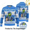 Premium USPS Grinch For Christmas Gifts Knitting Pattern Sweater SEN0153