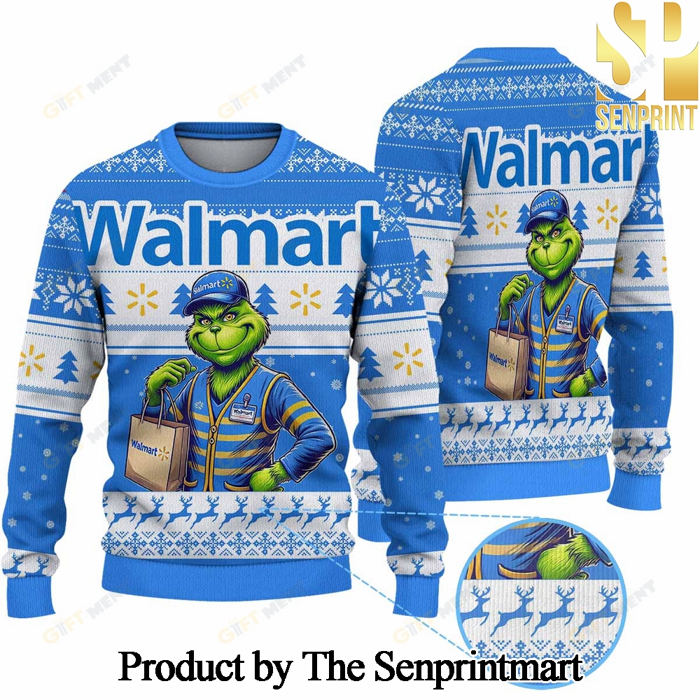 Premium Walmart Grinch For Christmas Gifts 3D Printed Ugly Christmas Sweater SEN0152